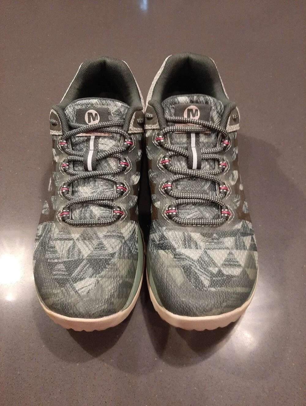 Merrell Antora 2 Print Trail Running Shoes Vibram Q FORM 2 Women's 7.5